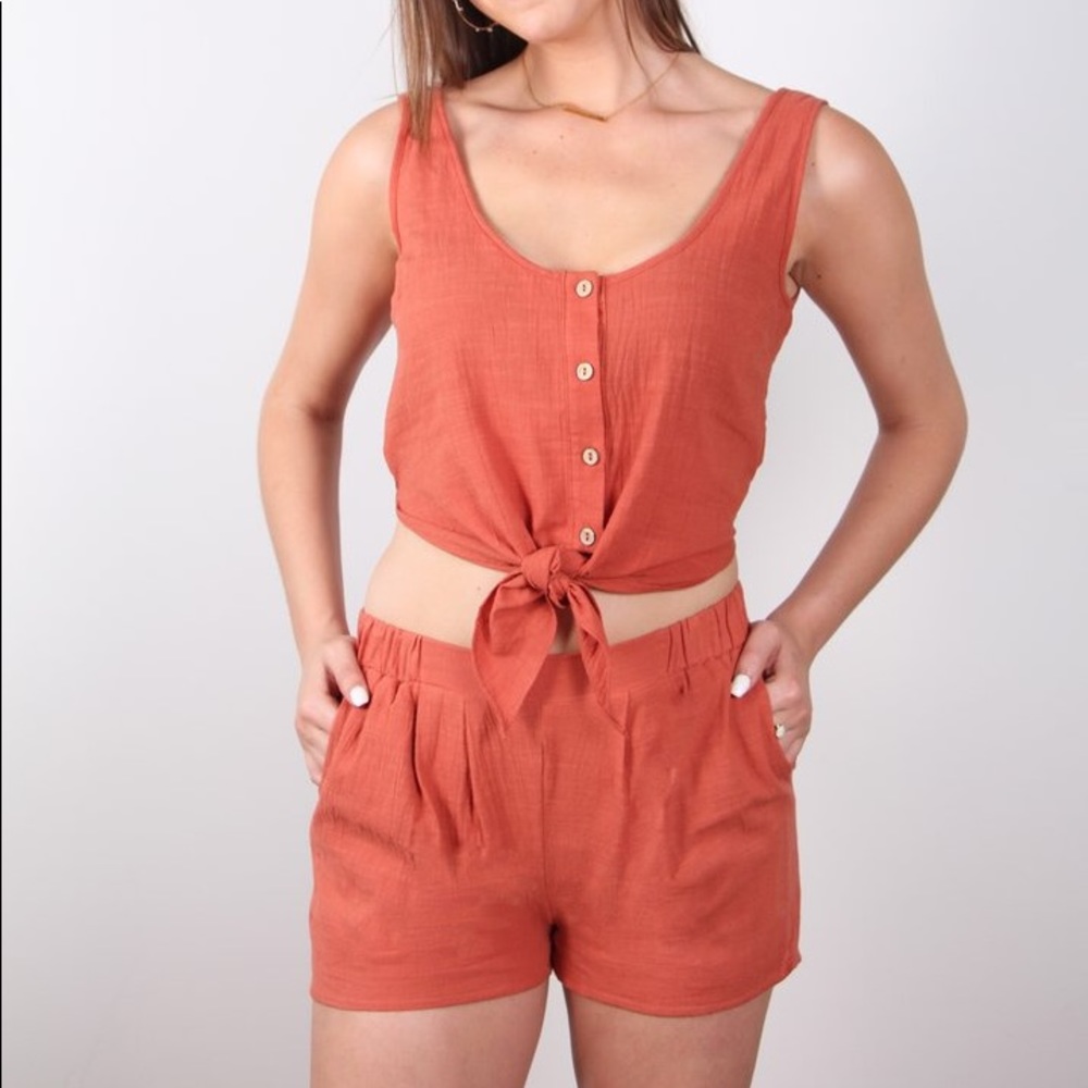 Rust Shorts